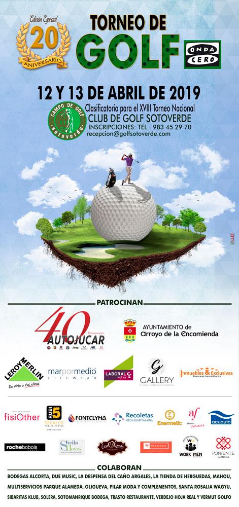 12 Y 13 DE ABRIL TORNEO ONDA CERO 20 ANIVERSARIO