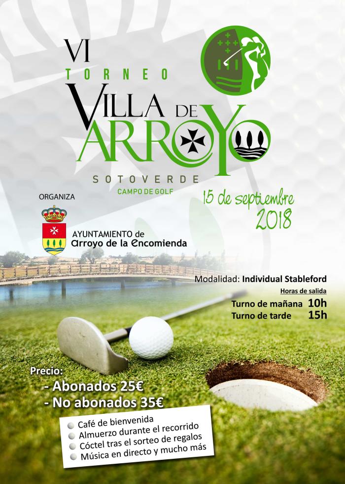 TORNEO VILLA DE ARROYO 2018