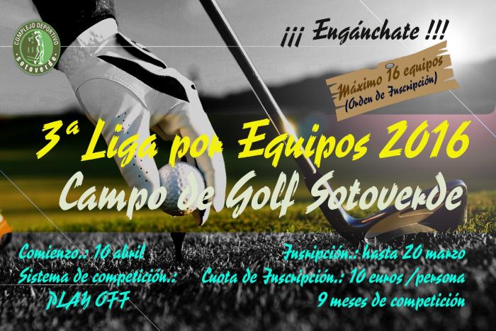 3ª edición de LA LIGA DE GOLF SOTOVERDE