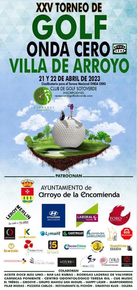 21 Y 22 DE ABRIL 2023 TORNEO ONDA CERO VILLA DE ARROYO