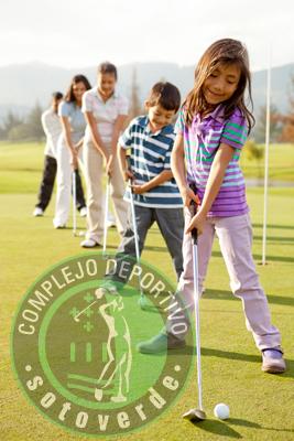 Abre sus puertas la ESCUELA INFANTIL DE GOLF DEL COMPLEJO DEPORTIVO SOTOVERDE con el curso 2012-2013 para niñ@s de 7 a 14 años